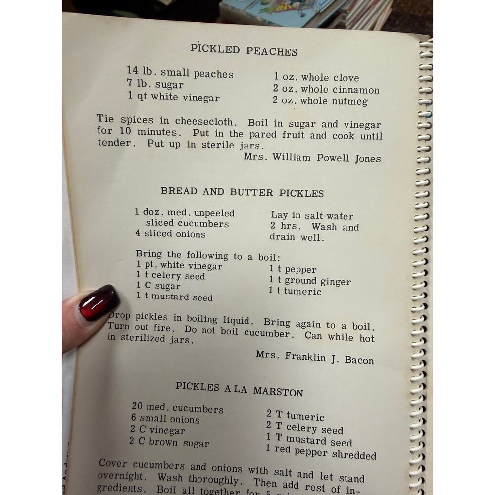 Vintage Gates Mills Ohio Cookbook Spiral Bound How To Cook a Fox Cover Recipes - Picture 6 of 12